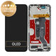 Honor 400 - LCD zaslon + steklo na dotik + okvir (Meteor Silver) - 0235APNS Genuine Service Pack