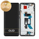 Xiaomi Poco X7 24095PCADG - LCD zaslon + steklo na dotik + okvir (Black) - 5600010O16P00 Genuine Service Pack
