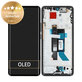 Xiaomi Poco X7 24095PCADG - LCD zaslon + steklo na dotik + okvir (Black) - 5600010O16P00 Genuine Service Pack