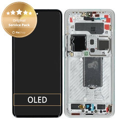 Xiaomi 15 Ultra 5G - LCD zaslon + steklo na dotik + okvir (Silver White) - 560005000O100 Genuine Service Pack