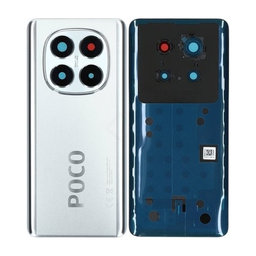 Xiaomi Poco X7 24095PCADG - Pokrov baterije (Silver) - 5600060O16P00 Genuine Service Pack