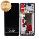 Motorola Edge 60 Pro - LCD zaslon + steklo na dotik + okvir (Sparkling Grape) - 5D68C30047 Genuine Service Pack