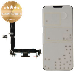 Priključek za polnjenje + Flex kabel za iPhone 16 Plus | Black | 923-11092 | Genuine Apple