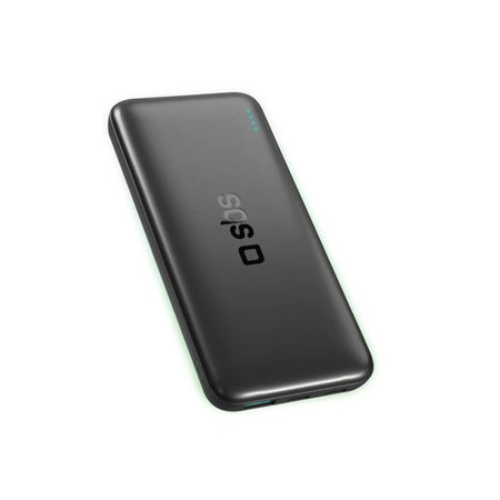 SBS - PowerBank 10000mAh, 10W, Infinity, LiFePO4, USB-C/USB-A, črna