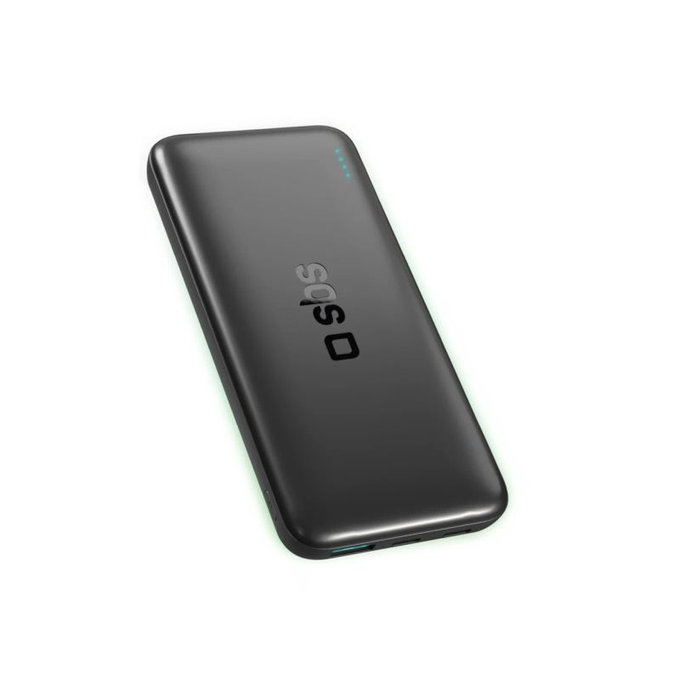 SBS - PowerBank 10000mAh, 10W, Infinity, LiFePO4, USB-C/USB-A, črna