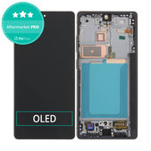 Samsung Galaxy S25 Ultra - LCD zaslon + steklo na dotik + okvir (Titanium Black) OLED