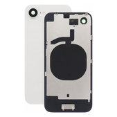 Apple iPhone 16e - Steklo zadnjega ohišja + Leča kamere + Kovinska plošča (White)