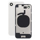 Apple iPhone 16e - Steklo zadnjega ohišja + Leča kamere + Kovinska plošča (White)
