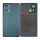 Motorola Edge 50 Fusion - Pokrov baterije komplet (Forest Blue)
