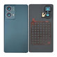 Motorola Edge 50 Fusion - Pokrov baterije komplet (Forest Blue)