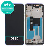 Motorola Edge 50 Neo - LCD zaslon + steklo na dotik + okvir (Nautical Blue) OLED