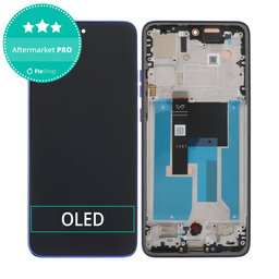 Motorola Edge 50 Neo - LCD zaslon + steklo na dotik + okvir (Nautical Blue) OLED