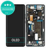Motorola Edge 50 Ultra - LCD zaslon + steklo na dotik + okvir (Forest Grey) OLED