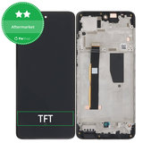 Motorola Moto G84 XT2347 - LCD zaslon + steklo na dotik + okvir (Black) TFT
