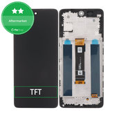 TCL 50 Pro NxtPaper - LCD zaslon + steklo na dotik + okvir (Matte Black) TFT