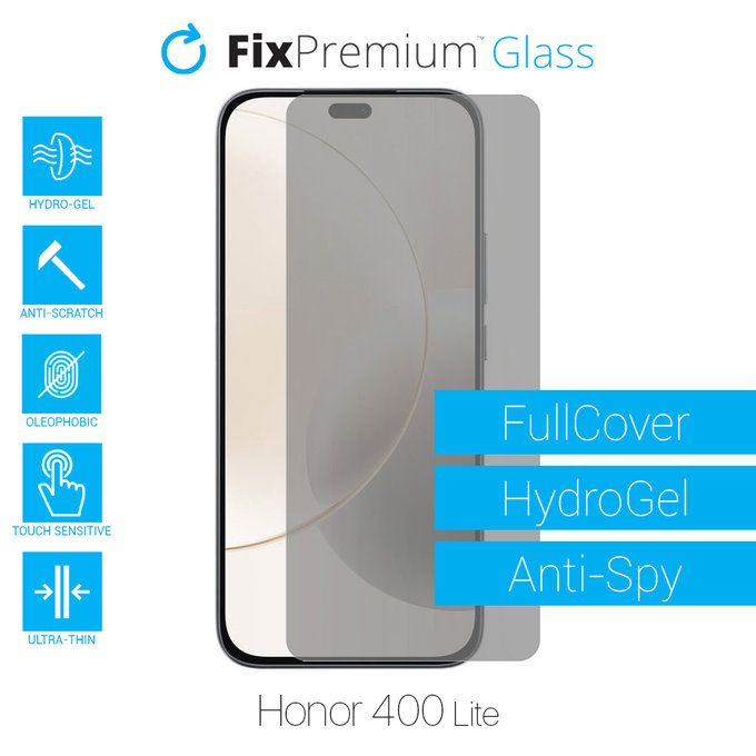 FixPremium HydroGel Anti-Spy - zaščitna folija za Honor 400 Lite