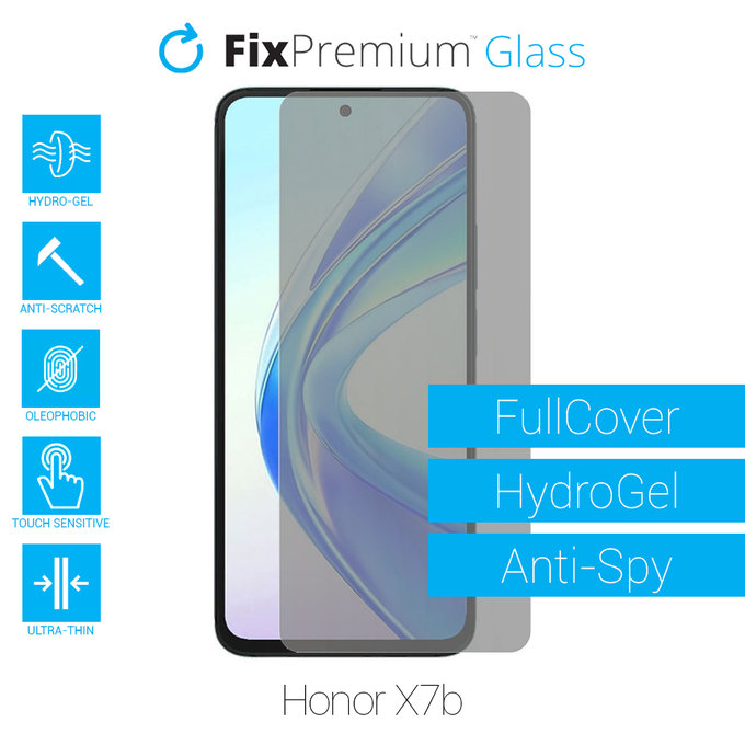 FixPremium HydroGel Anti-Spy - zaščitna folija za Honor X7b