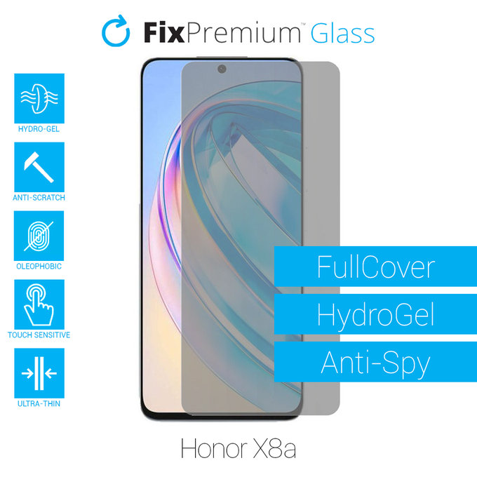 FixPremium HydroGel Anti-Spy - zaščitna folija za Honor X8a
