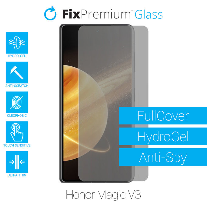 FixPremium HydroGel Anti-Spy - zaščitna folija za Honor Magic V3