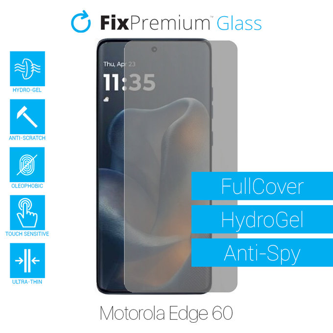FixPremium HydroGel Anti-Spy - zaščitna folija za Motorola Edge 60
