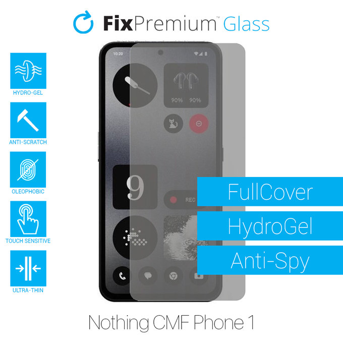 FixPremium HydroGel Anti-Spy - zaščitna folija za Nothing CMF Phone 1