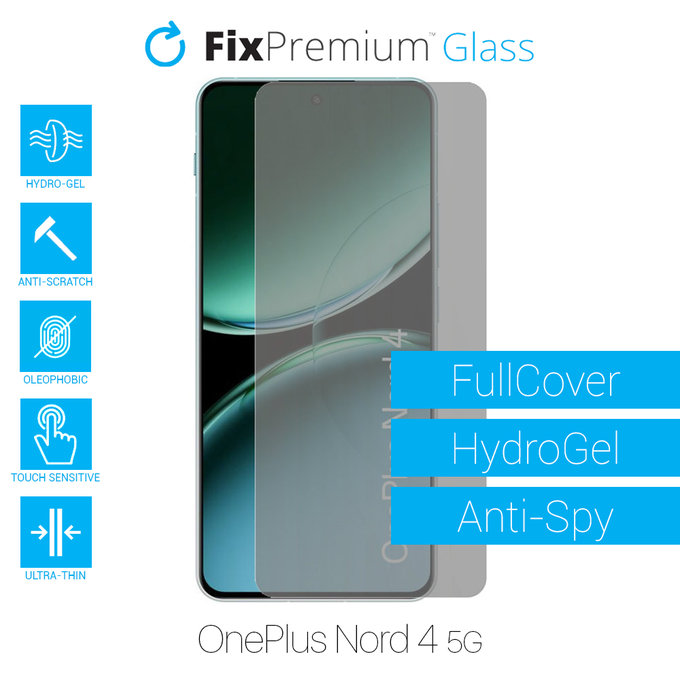 FixPremium HydroGel Anti-Spy - zaščitna folija za OnePlus Nord 4 5G CPH2663