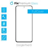 FixPremium FullCover Glass - Kaljeno steklo za Google Pixel 8