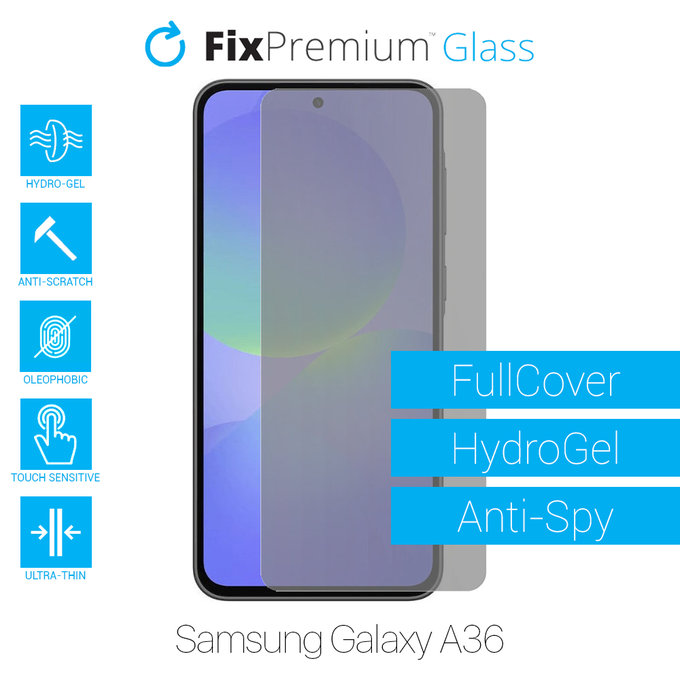 FixPremium HydroGel Anti-Spy - zaščitna folija za Samsung Galaxy A36