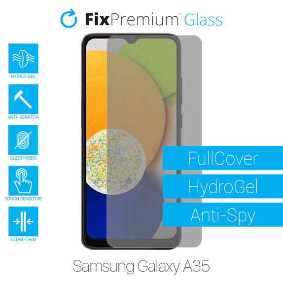 FixPremium HydroGel Anti-Spy - zaščitna folija za Samsung Galaxy A35 A356B