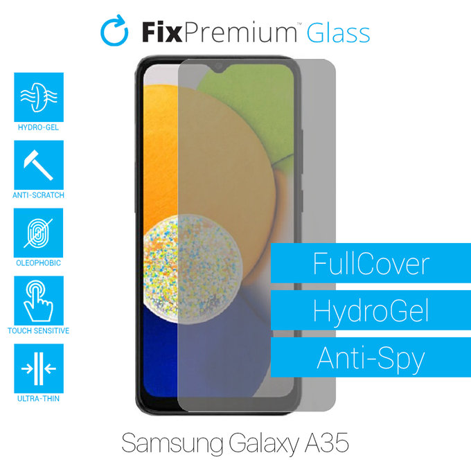 FixPremium HydroGel Anti-Spy - zaščitna folija za Samsung Galaxy A35 A356B