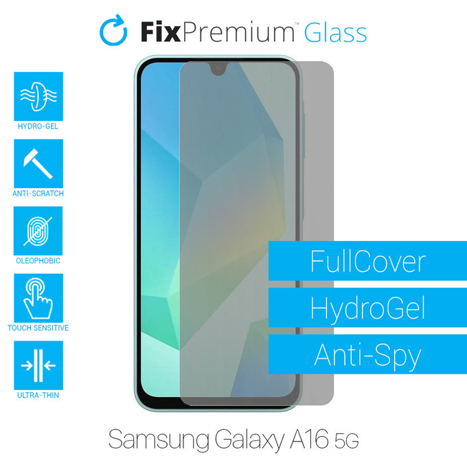 FixPremium HydroGel Anti-Spy - zaščitna folija za Samsung Galaxy A16 5G