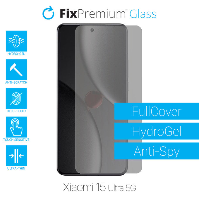 FixPremium HydroGel Anti-Spy - zaščitna folija za Xiaomi 15 Ultra 5G