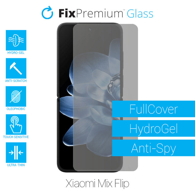 FixPremium HydroGel Anti-Spy - zaščitna folija za Xiaomi Mix Flip 2405CPX3DC