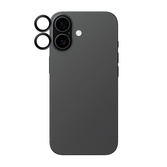 Zaščita objektiva Hoops za iPhone 17/16 Plus/16, črna, PanzerGlass