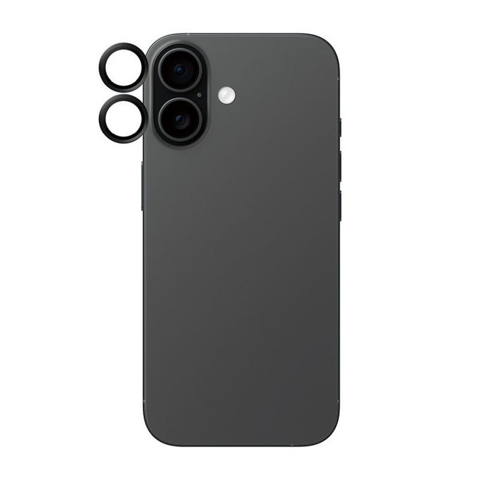 PanzerGlass - Zaščita objektiva Hoops za iPhone 17/16 Plus/16, črna