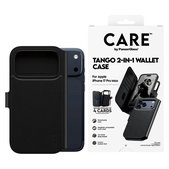Ovitek Wallet Tango Two-In-One z MagSafe za iPhone 17 Pro Max, črn, PanzerGlass