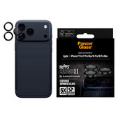 Zaščita objektiva Hoops Ceramic II za iPhone 17 Pro Max/17 Pro/16 Pro Max/16 Pro, črna, PanzerGlass
