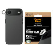 Zaščita objektiva kamere Hoops za iPhone Air, Glitter Silver, PanzerGlass