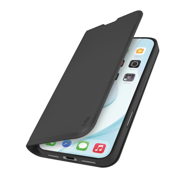 SBS - Etui Book Wallet Smooth za iPhone 17, črna