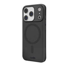 SBS - Etui Instinct Mag kompatibilno z MagSafe za iPhone 17 Pro, črna