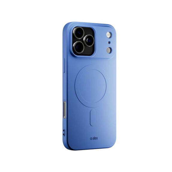 SBS - Etui Instinct Mag kompatibilno z MagSafe za iPhone 17 Pro, modra
