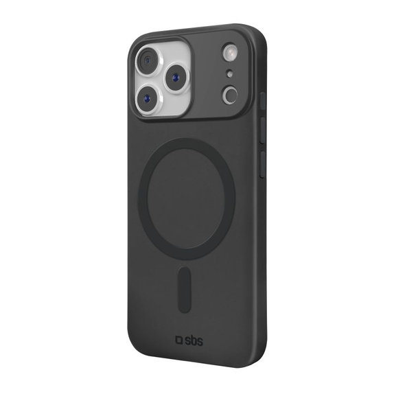SBS - Etui Instinct Mag kompatibilno z MagSafe za iPhone 17 Pro Max, črna