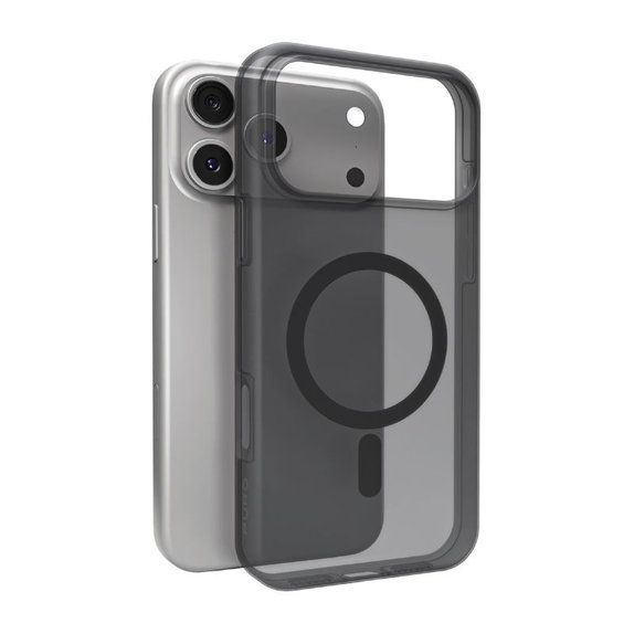 PURO - Etui DAYLIGHT z MagSafe za iPhone 17 Pro, črna