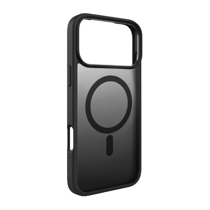 PURO - Etui Gradient z MagSafe za iPhone 17 Pro, črna