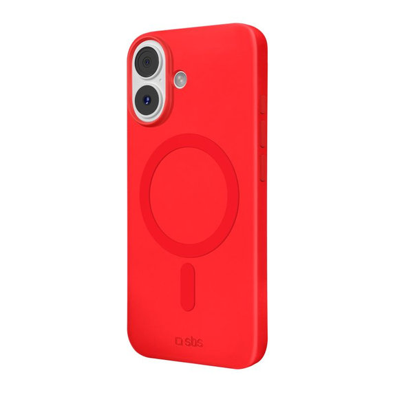 SBS - Etui Instinct Mag kompatibilno z MagSafe za iPhone 17, rdeč