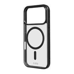 SBS - Etui Mag Frame kompatibilno z MagSafe za iPhone 17 Pro, črna