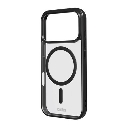 SBS - Etui Mag Frame kompatibilno z MagSafe za iPhone 17 Pro, črna