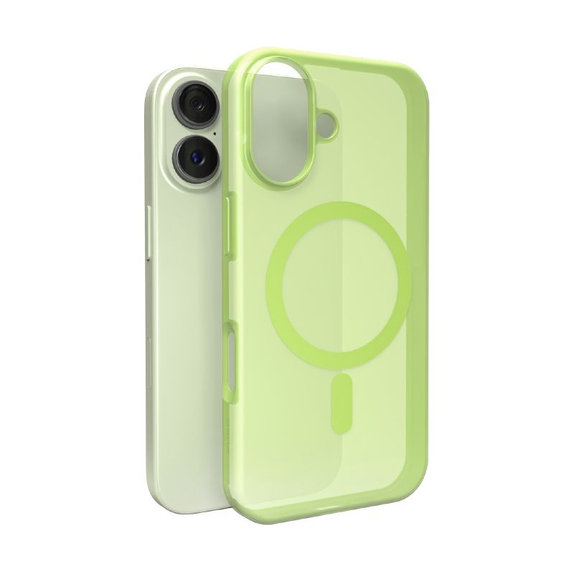 PURO - Etui DAYLIGHT z MagSafe za iPhone 17, zelena
