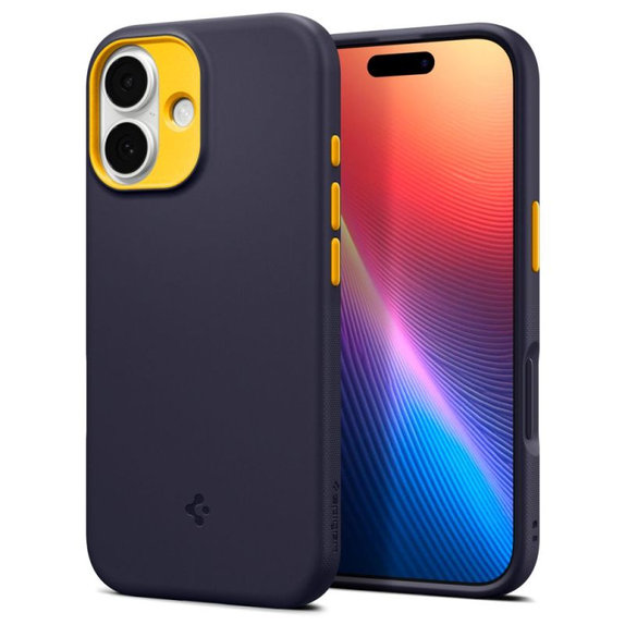 Spigen - Etui Nano Pop z MagSafe za iPhone 17, Blueberry Navy