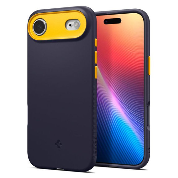 Spigen - Etui Nano Pop z MagSafe za iPhone 17 Air, Blueberry Navy